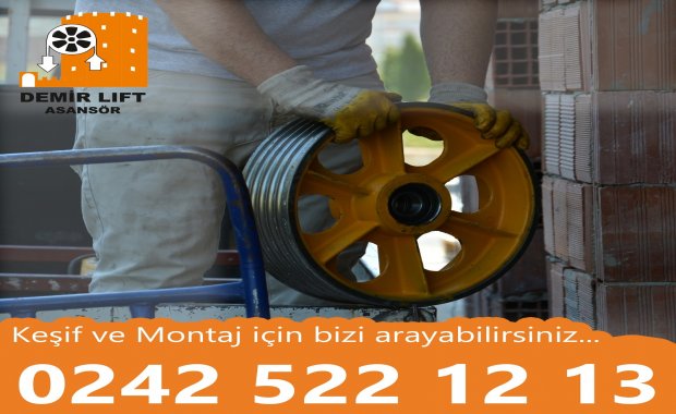Asansör keşif ve montajı için doğru adrestesiniz.