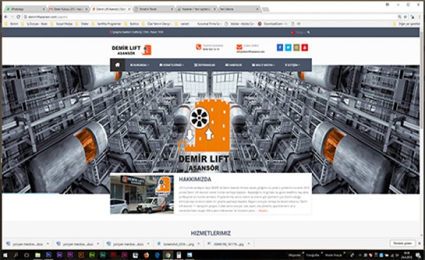 Web sitemiz yayında.